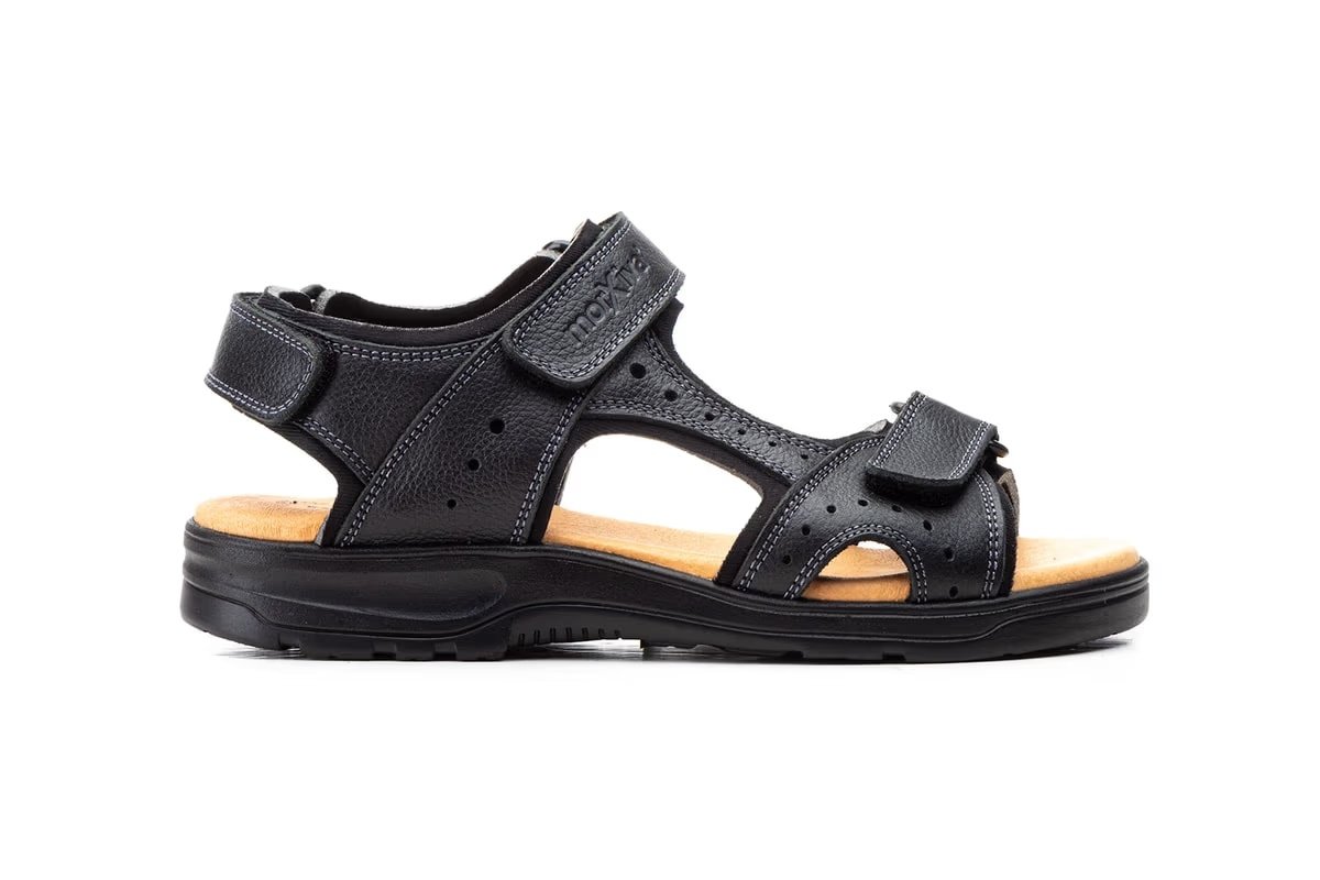Sandalias de piel para hombre en tallas grandes modelo 37007TG Morxiva 7 Sandalias de piel para hombre en tallas grandes modelo 37007TG Morxiva - Imagen 7