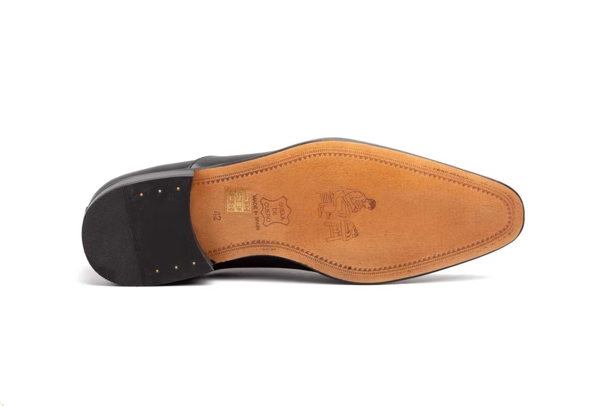 Zapatos de piel para hombre Tallas 39 a 46 Modelo 4007 Iberico Shoes 4 Zapatos de piel para hombre Tallas 39 a 46 Modelo 4007 Iberico Shoes - Imagen 4