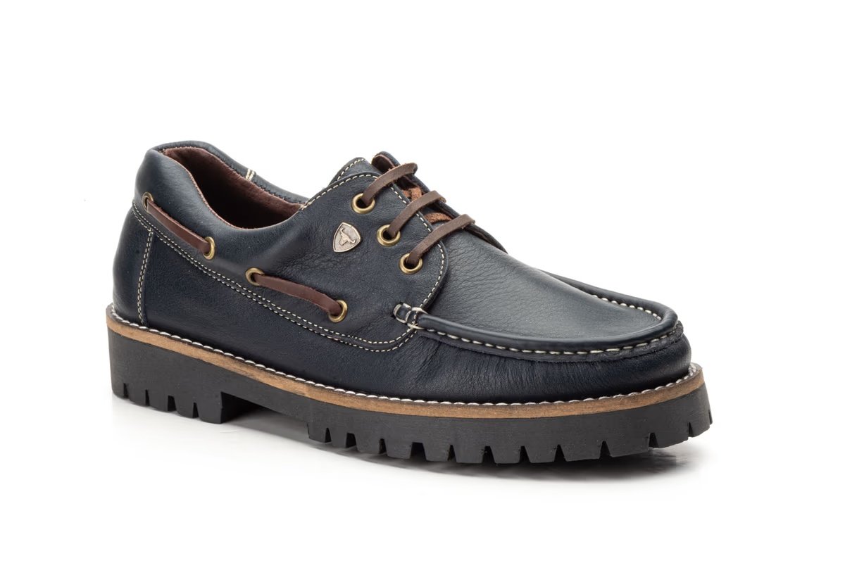 Zapatos náuticos de piel para hombre modelo 4200 Jam 2 Zapatos náuticos de piel para hombre modelo 4200 Jam - Imagen 2