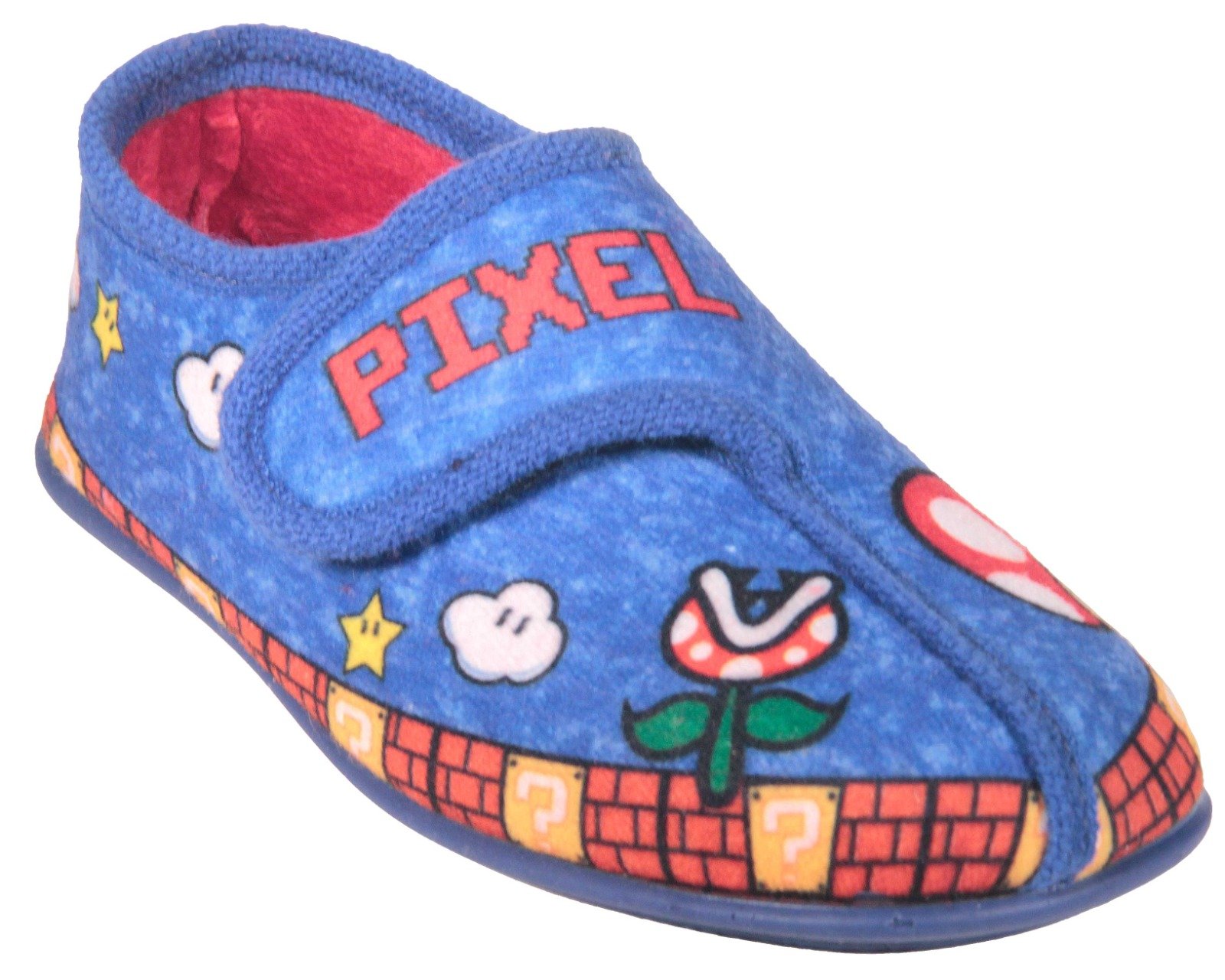 Zapatillas de casa azules para niño Michu 4503