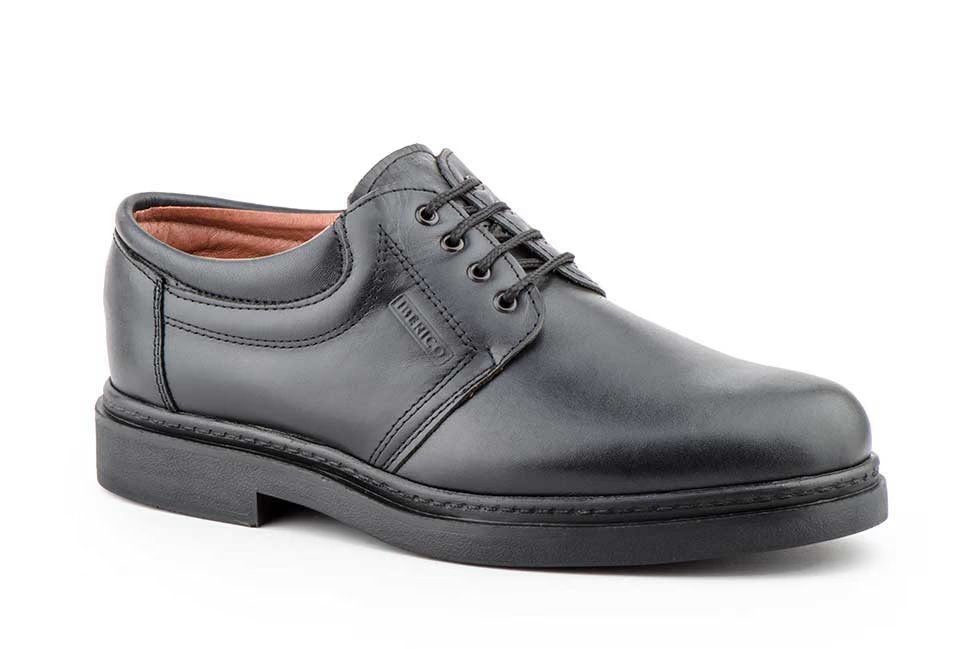 Zapatos de vestir para hombre en piel diseño clásico con cordones Tallas 39 a 46 Modelo 459 Iberico shoes