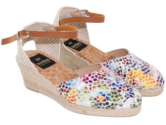 Alpargatas de cuña para mujer modelo 4N50-808 Sevillas