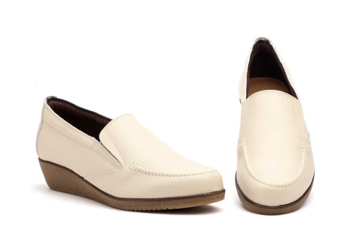 Zapatos Mujer Piel Beige modelo 5060 Jam