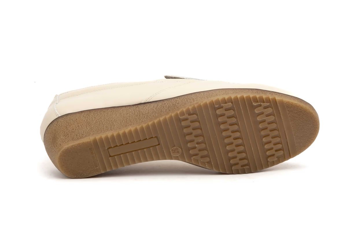 Zapatos Mujer Piel Beige modelo 5060 Jam 4 Zapatos Mujer Piel Beige modelo 5060 Jam - Imagen 4