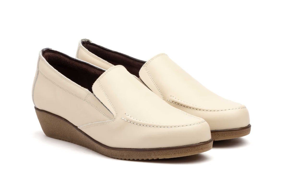 Zapatos Mujer Piel Beige modelo 5060 Jam 5 Zapatos Mujer Piel Beige modelo 5060 Jam - Imagen 5