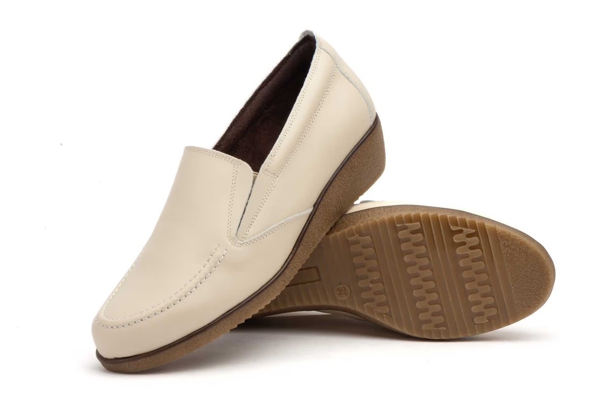 Zapatos Mujer Piel Beige modelo 5060 Jam 7 Zapatos Mujer Piel Beige modelo 5060 Jam - Imagen 7