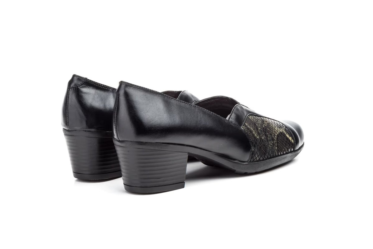 Zapatos Mujer Piel Marrón Lycra modelo 5414 Jam 12 Zapatos Mujer Piel Marrón Lycra modelo 5414 Jam - Imagen 12