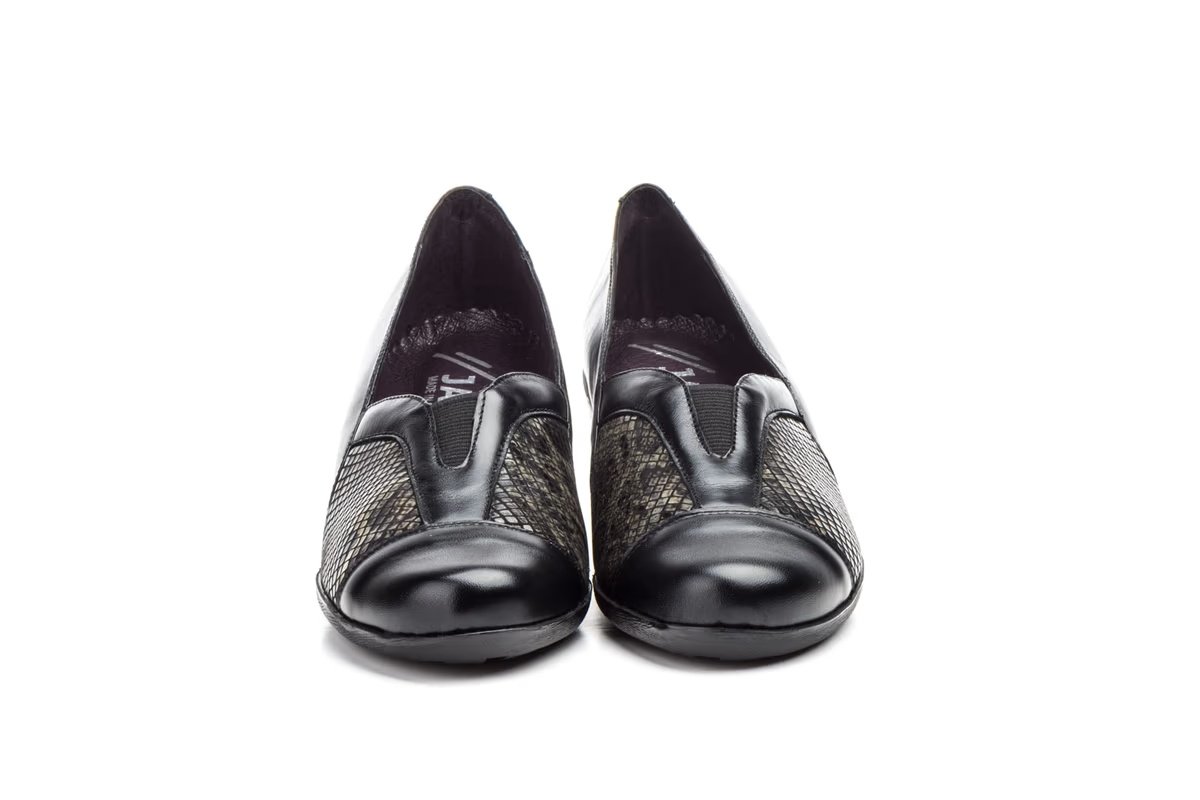 Zapatos Mujer Piel Marrón Lycra modelo 5414 Jam 13 Zapatos Mujer Piel Marrón Lycra modelo 5414 Jam - Imagen 13