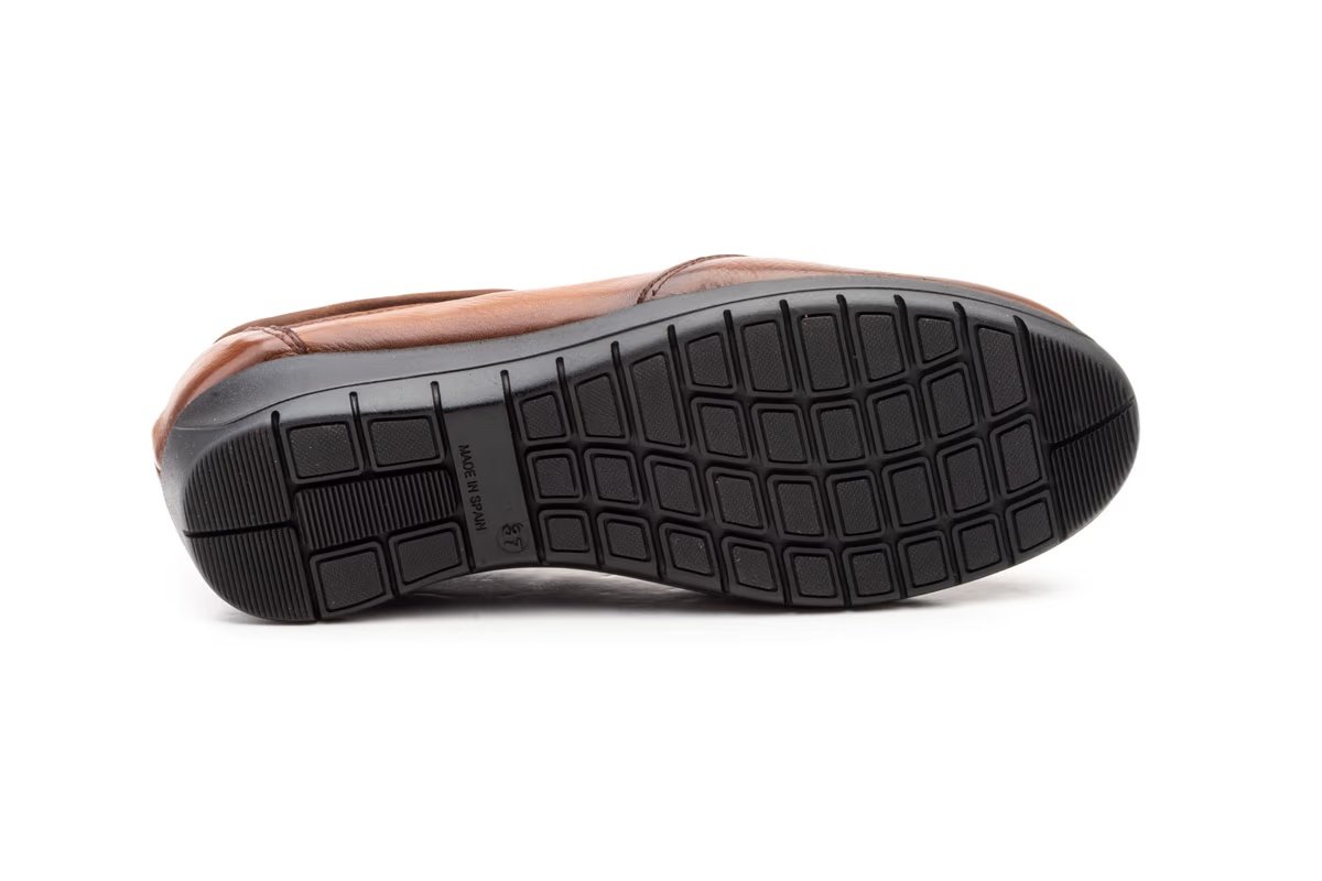 Zapatos Mujer Piel Burdeos Elásticos modelo 5567 Jam 8 Zapatos Mujer Piel Burdeos Elásticos modelo 5567 Jam - Imagen 8