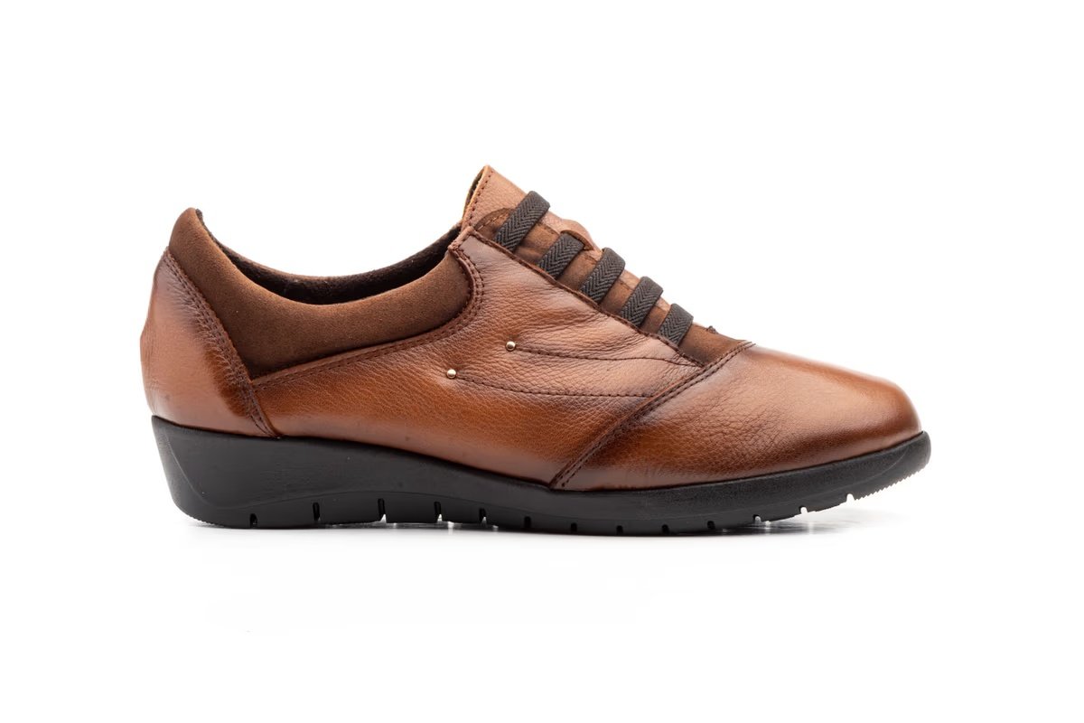 Zapatos Mujer Piel Burdeos Elásticos modelo 5567 Jam 9 Zapatos Mujer Piel Burdeos Elásticos modelo 5567 Jam - Imagen 9