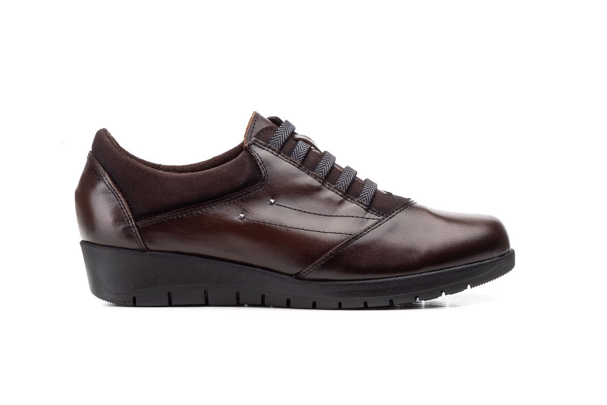 Zapatos Mujer Piel Burdeos Elásticos modelo 5567 Jam 17 Zapatos Mujer Piel Burdeos Elásticos modelo 5567 Jam - Imagen 17