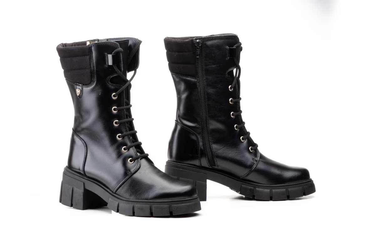 Botas Mujer Piel Burdeos Militar Ibérico modelo 5790 Iberico Shoes 18 Botas Mujer Piel Burdeos Militar Ibérico modelo 5790 Iberico Shoes - Imagen 18