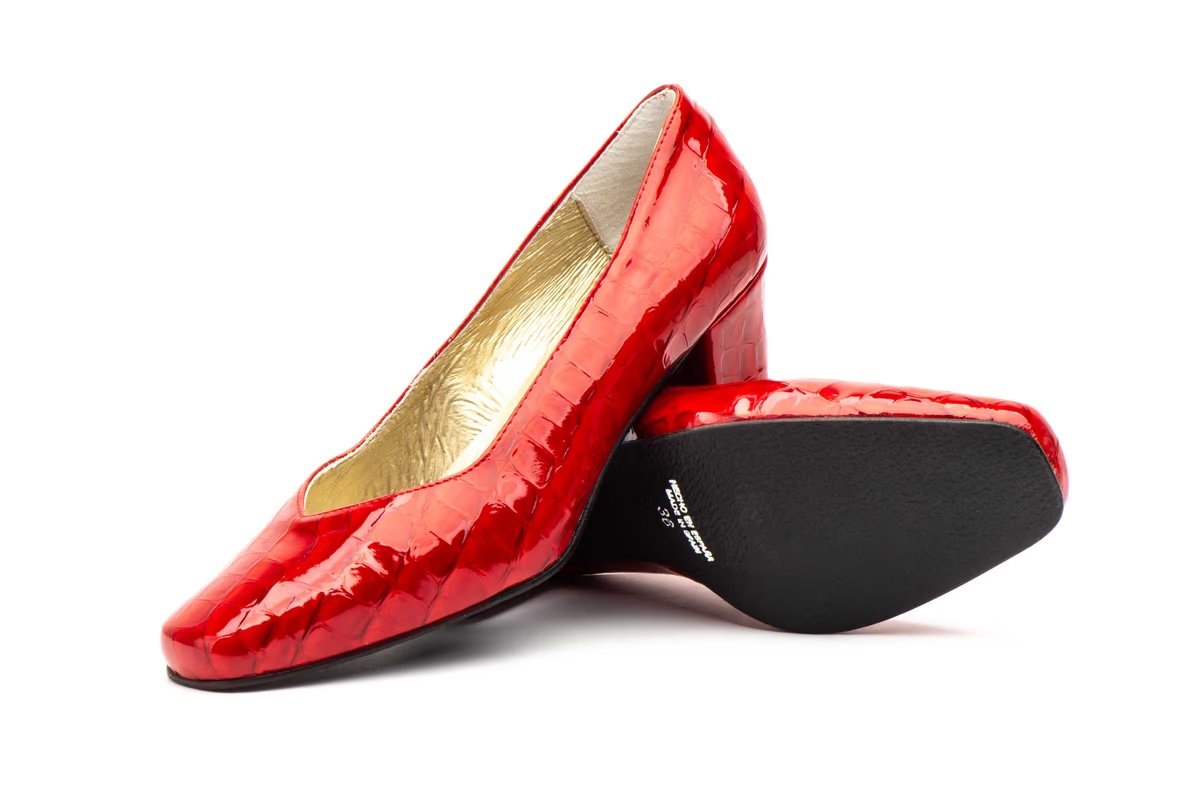 Zapatos Mujer Piel Rojo modelo 6789 Jam 5 Zapatos Mujer Piel Rojo modelo 6789 Jam - Imagen 5