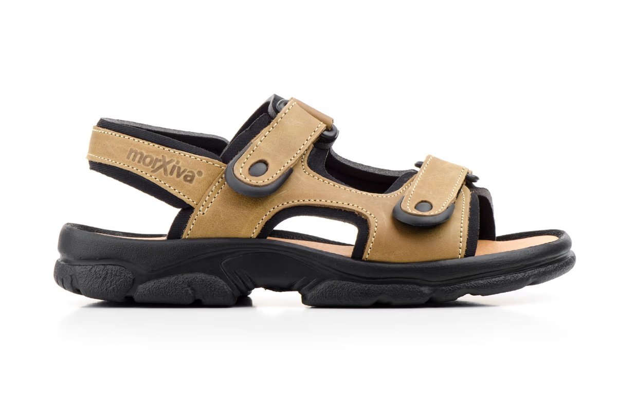Sandalias californianas bio de piel para hombre modelo 7001 Morxiva 3 Sandalias californianas bio de piel para hombre modelo 7001 Morxiva - Imagen 3