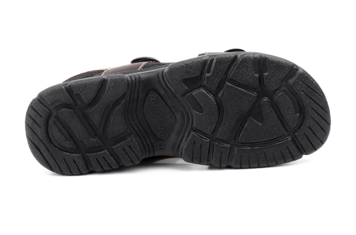 Sandalias californianas bio de piel para hombre en tallas especiales modelo 7001 XXL Morxiva 4 Sandalias californianas bio de piel para hombre en tallas especiales modelo 7001 XXL Morxiva - Imagen 4
