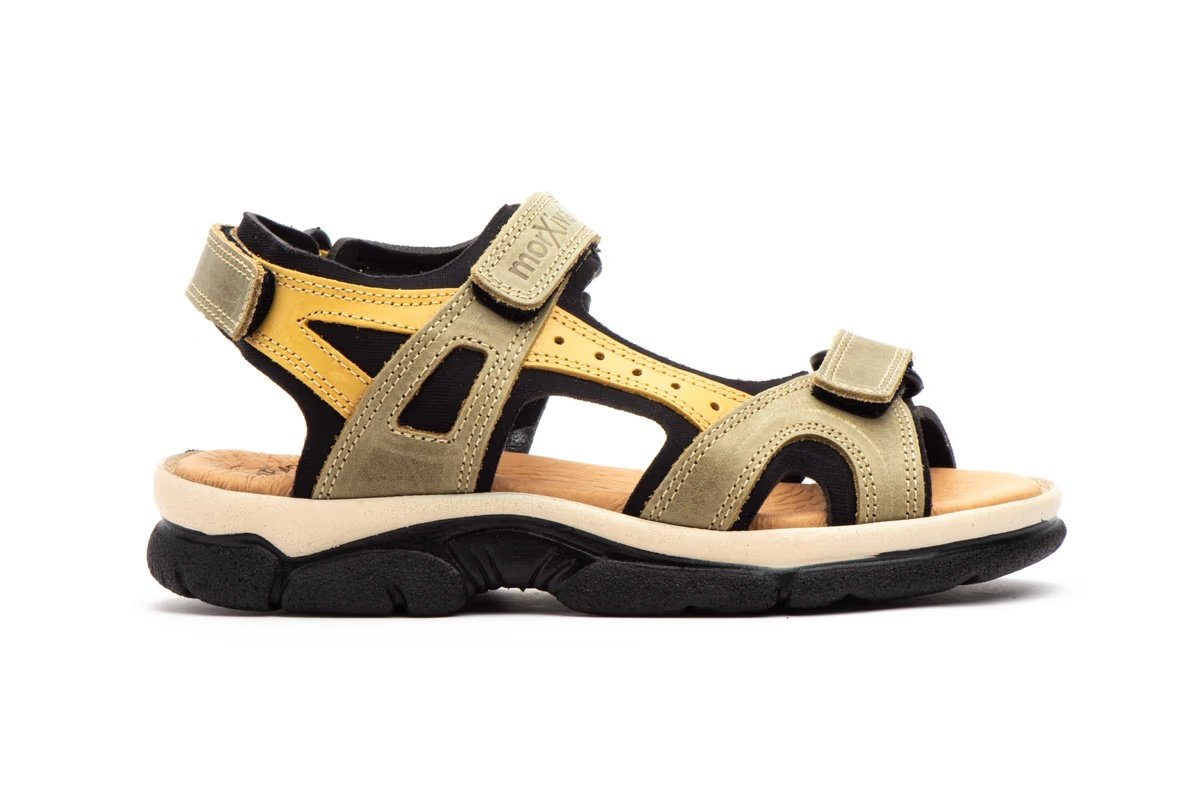 Sandalias de piel para mujer con cierre de velcro modelo 7040 Morxiva 3 Sandalias de piel para mujer con cierre de velcro modelo 7040 Morxiva - Imagen 3