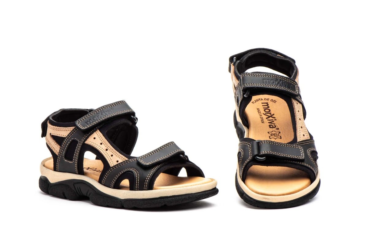 Sandalias de piel para mujer con cierre de velcro modelo 7040 Morxiva 11 Sandalias de piel para mujer con cierre de velcro modelo 7040 Morxiva - Imagen 11