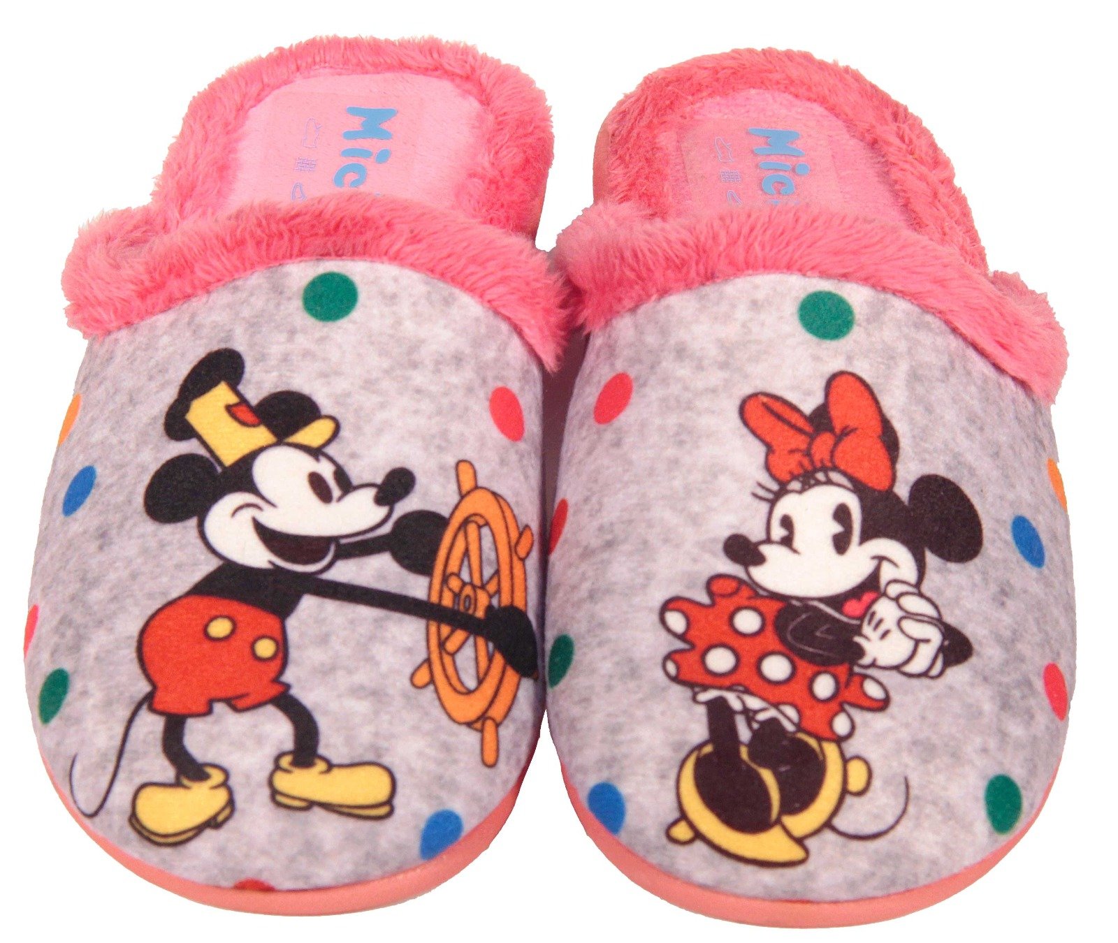 Zapatillas de casa Mickey y Minnie Michu 7182