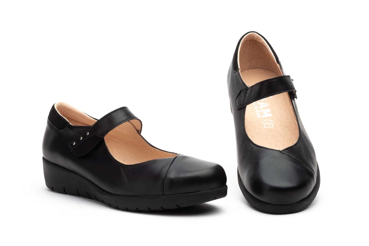 Zapatos Mujer Piel Negro modelo 75778 Jam