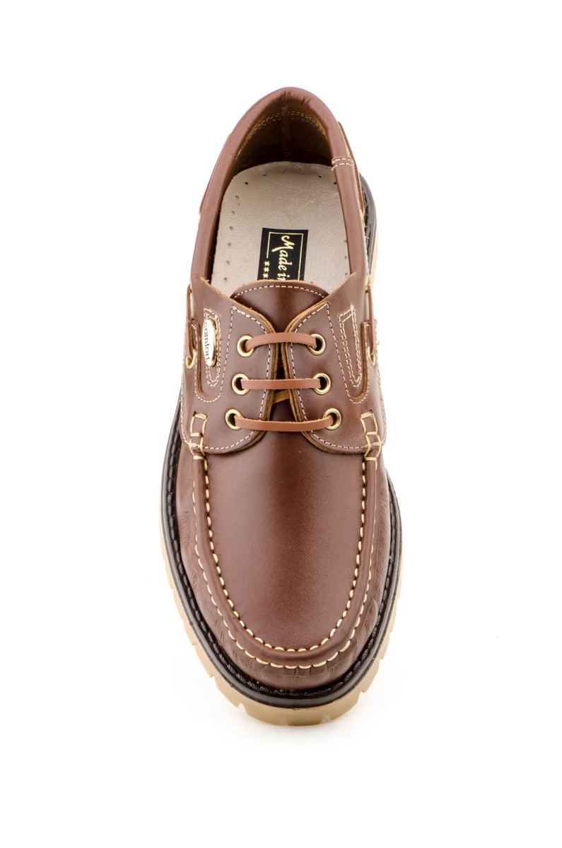 Zapatos náuticos de piel para hombre con suela track Tallas 39 a 46 Modelo 802 Katosines 12 Zapatos náuticos de piel para hombre con suela track Tallas 39 a 46 Modelo 802 Katosines - Imagen 12