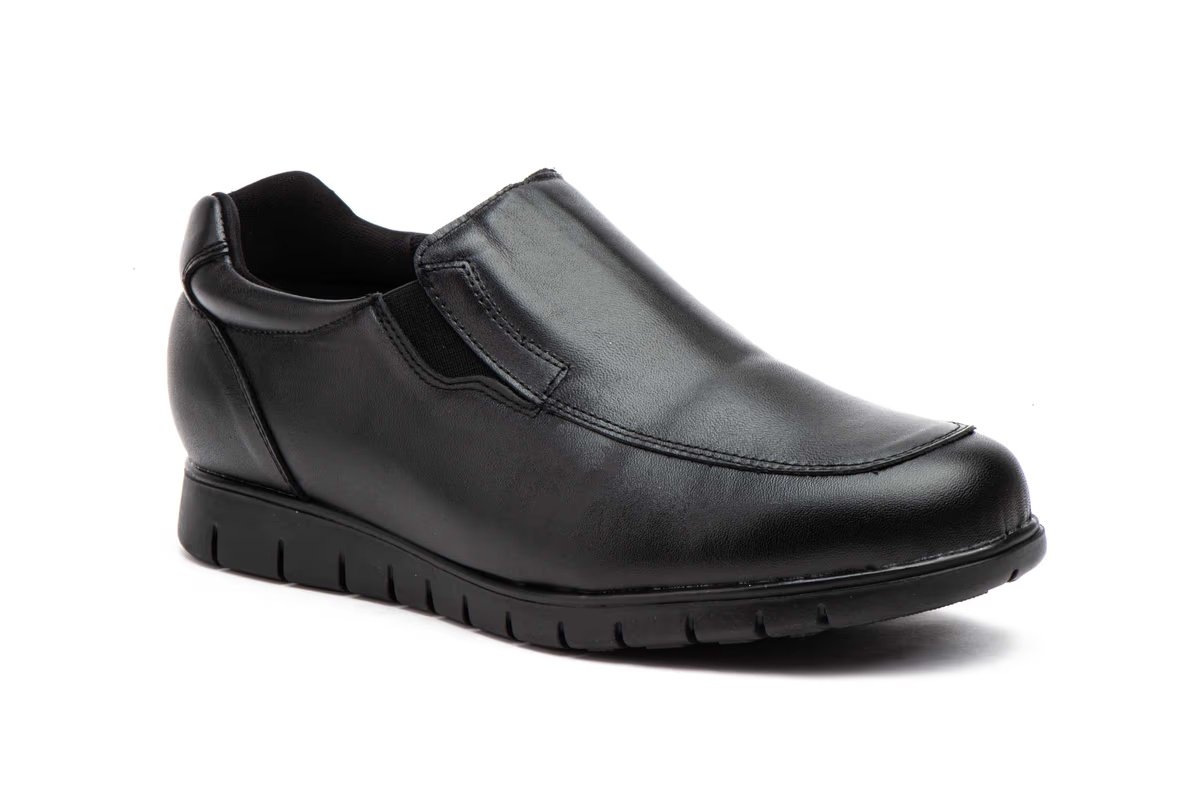 Zapatos de piel para hombre con elásticos modelo DU1005 Duendy 2 Zapatos de piel para hombre con elásticos modelo DU1005 Duendy - Imagen 2