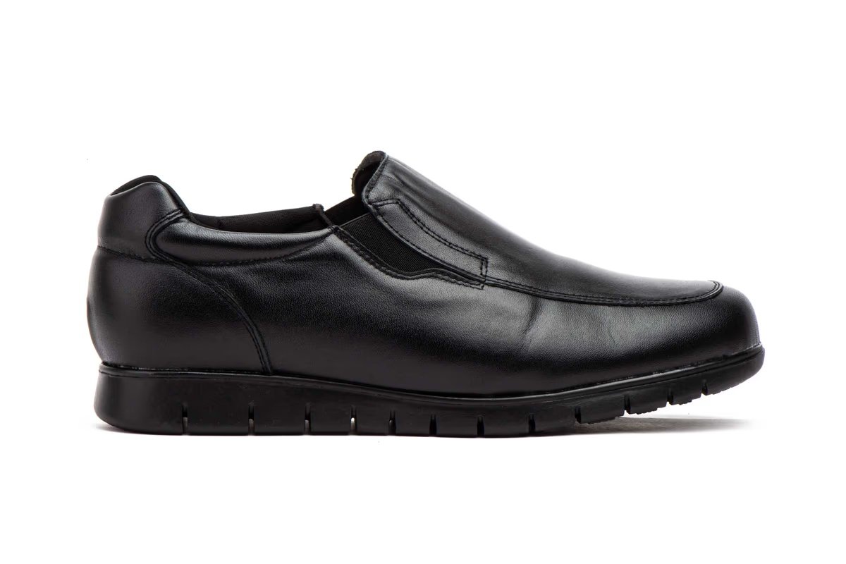 Zapatos de piel para hombre con elásticos modelo DU1005 Duendy 3 Zapatos de piel para hombre con elásticos modelo DU1005 Duendy - Imagen 3