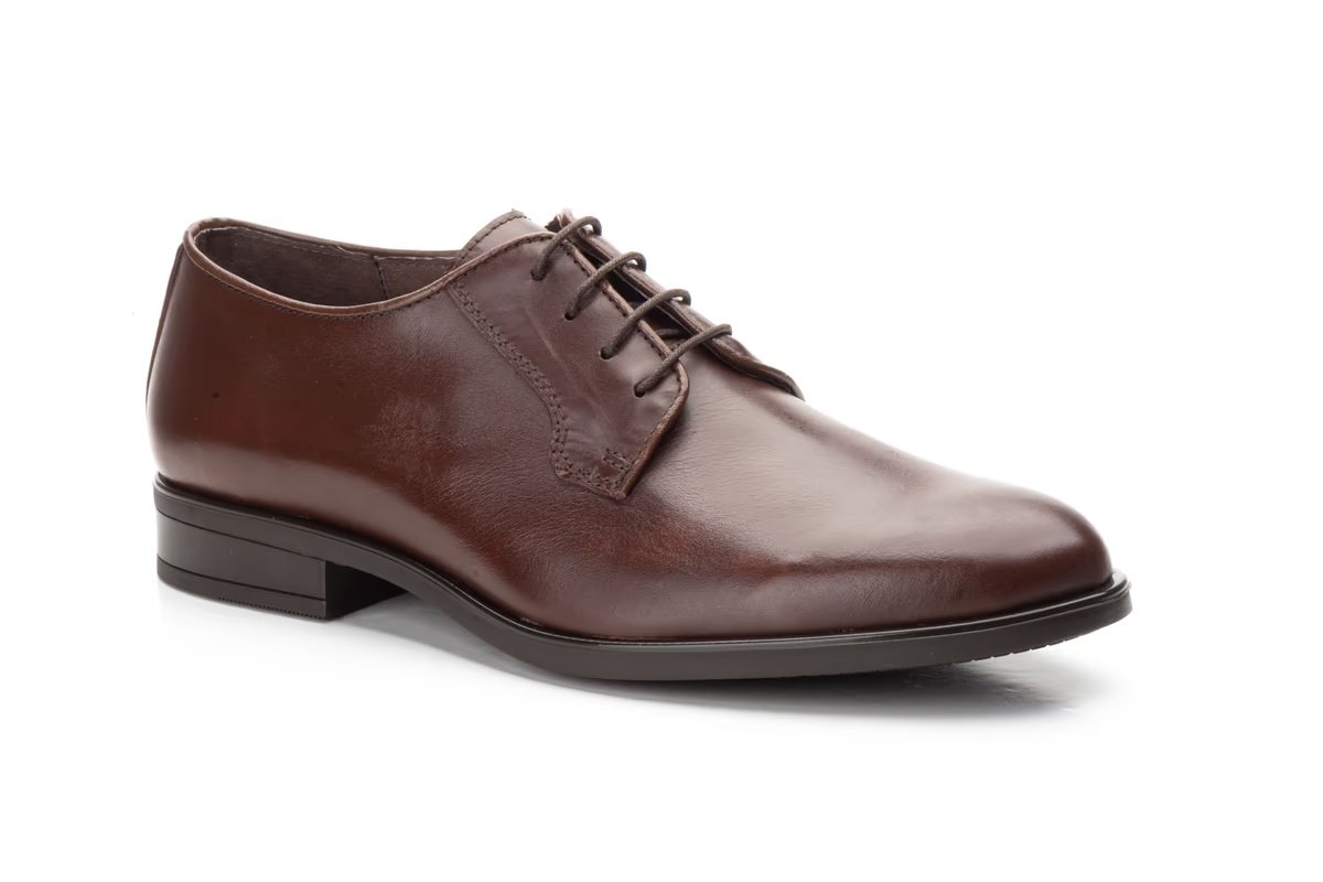 Zapatos de vestir de piel para hombre con cordones modelo GI9024 Iberico Shoes 2 Zapatos de vestir de piel para hombre con cordones modelo GI9024 Iberico Shoes - Imagen 2