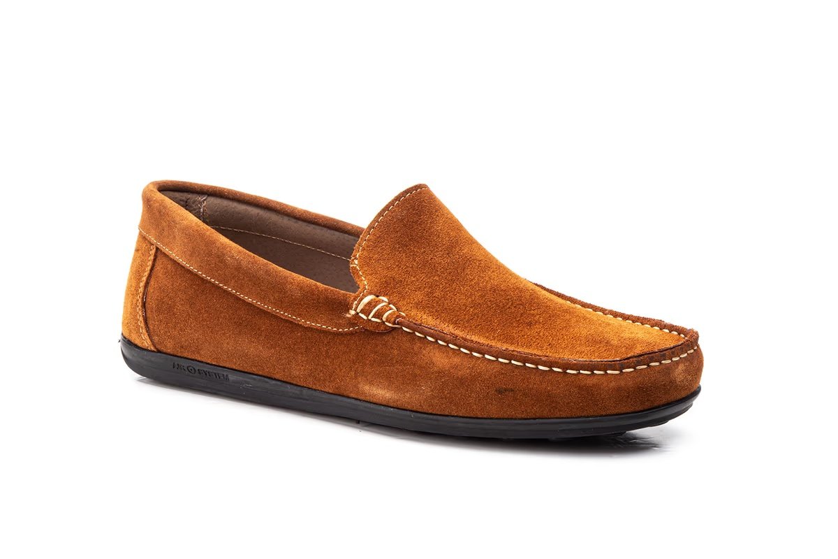 Mocasines kiowa de piel serraje para hombre modelo IB1234 Iberico Shoes 2 Mocasines kiowa de piel serraje para hombre modelo IB1234 Iberico Shoes - Image 2