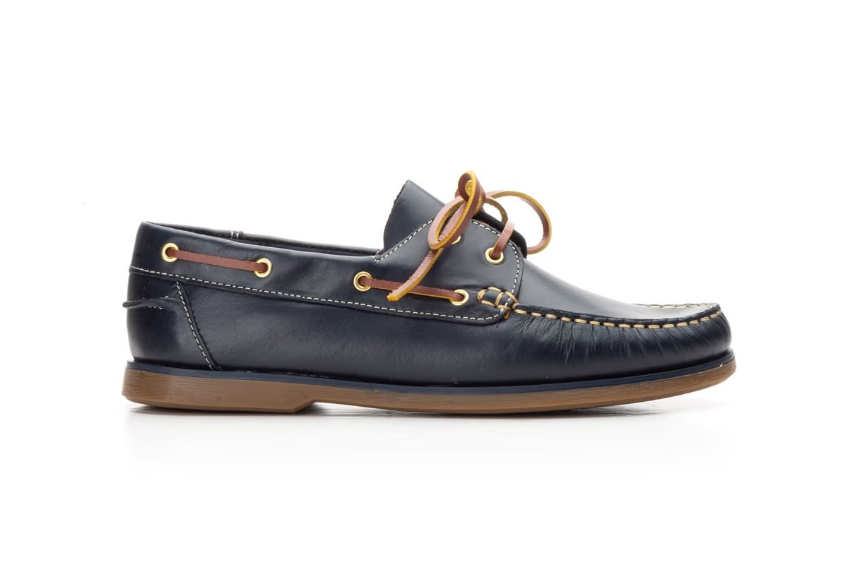 Zapatos náuticos de piel para hombre modelo KL1056 Keelan 4 Zapatos náuticos de piel para hombre modelo KL1056 Keelan - Imagen 4