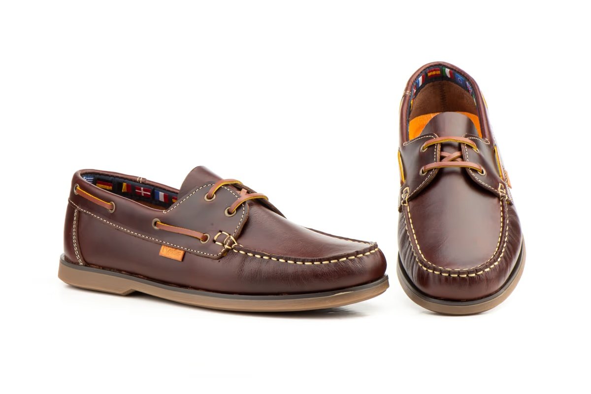 Zapatos náuticos de piel para hombre modelo KL1056 Keelan 5 Zapatos náuticos de piel para hombre modelo KL1056 Keelan - Imagen 5