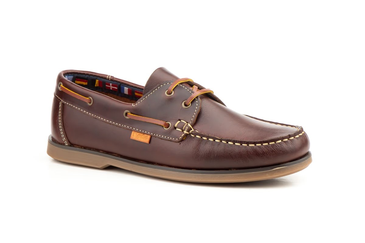 Zapatos náuticos de piel para hombre modelo KL1056 Keelan 6 Zapatos náuticos de piel para hombre modelo KL1056 Keelan - Imagen 6