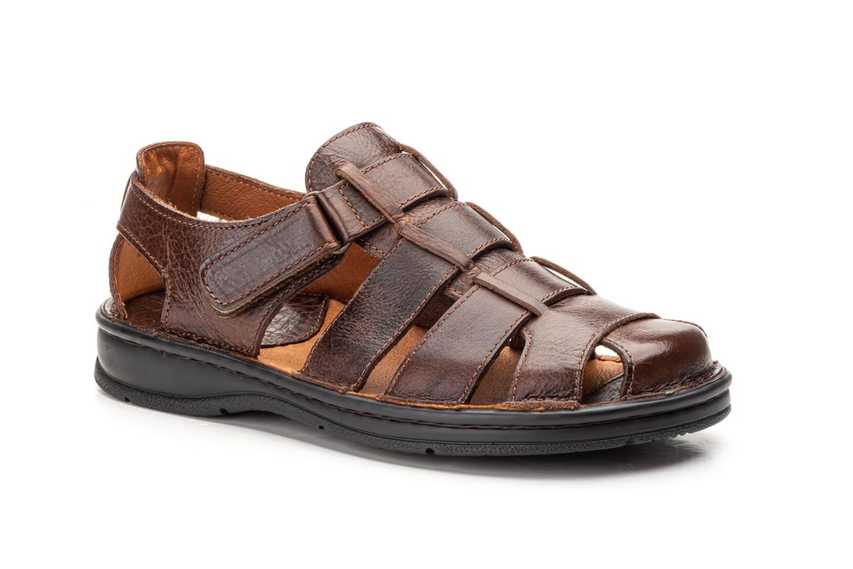 Sandalias de piel para hombre modelo R835800 Route83 3 Sandalias de piel para hombre modelo R835800 Route83 - Imagen 3