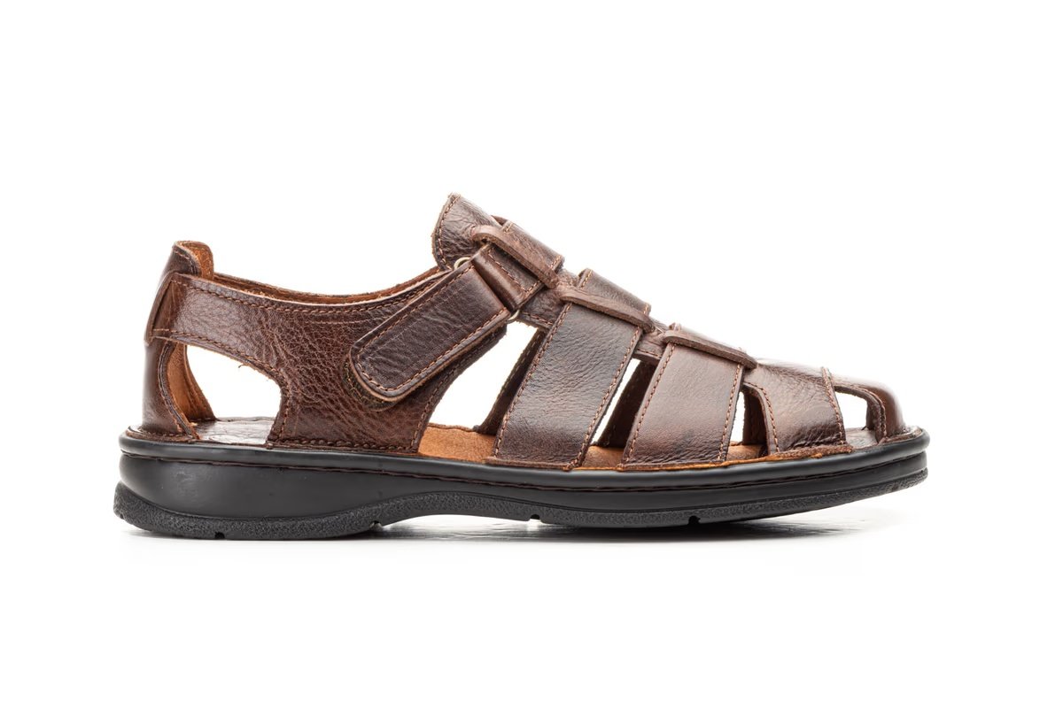 Sandalias de piel para hombre modelo R835800 Route83 4 Sandalias de piel para hombre modelo R835800 Route83 - Imagen 4