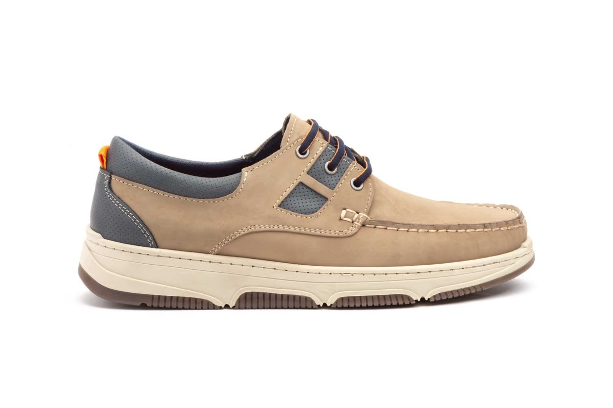 Zapatos náuticos de piel nobuck para hombre modelo R837210 Route83 3 Zapatos náuticos de piel nobuck para hombre modelo R837210 Route83 - Imagen 3