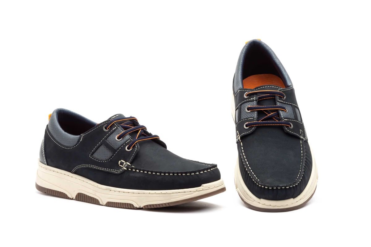Zapatos náuticos de piel nobuck para hombre modelo R837210 Route83 7 Zapatos náuticos de piel nobuck para hombre modelo R837210 Route83 - Imagen 7