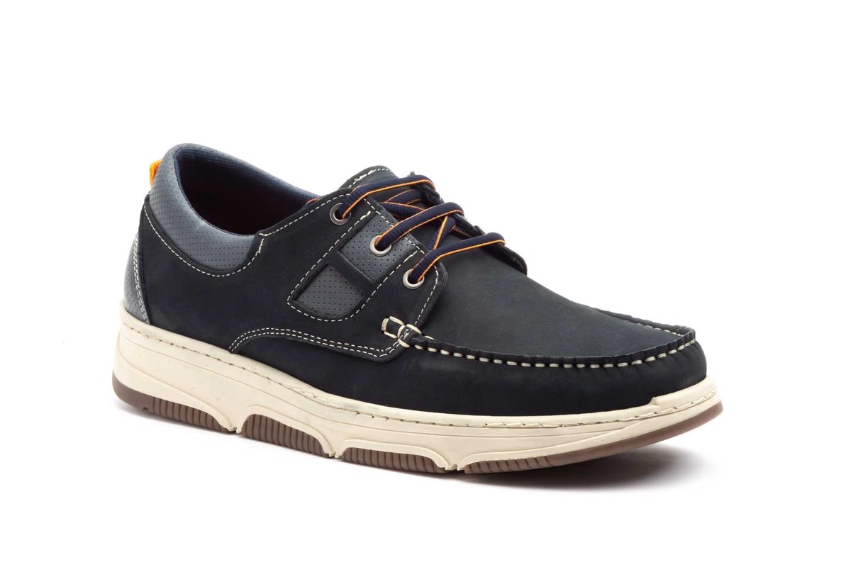Zapatos náuticos de piel nobuck para hombre modelo R837210 Route83 8 Zapatos náuticos de piel nobuck para hombre modelo R837210 Route83 - Imagen 8