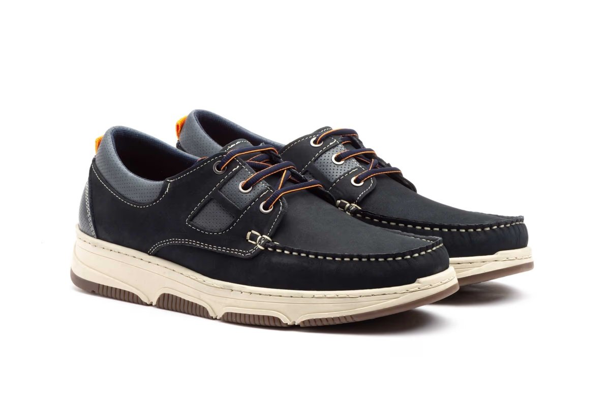 Zapatos náuticos de piel nobuck para hombre modelo R837210 Route83 11 Zapatos náuticos de piel nobuck para hombre modelo R837210 Route83 - Imagen 11