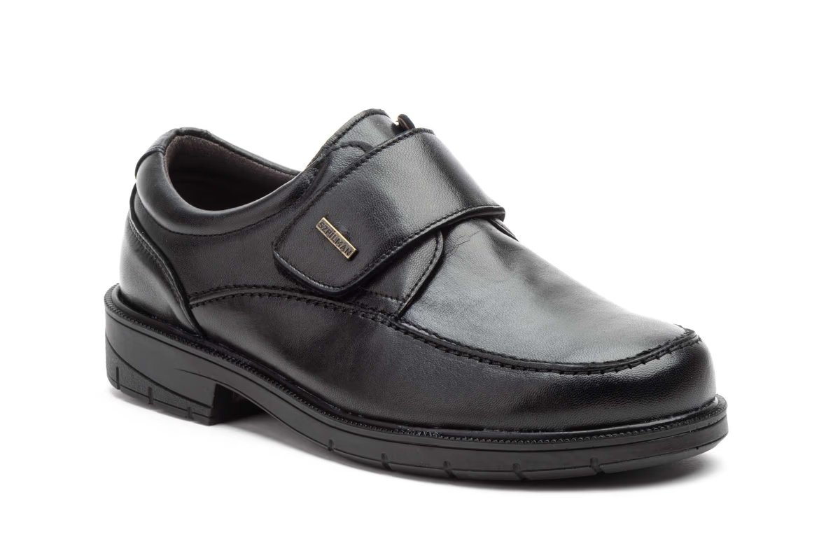 Zapatos de piel para hombre con cierre de velcro modelo SZ2016 Szpilman 2 Zapatos de piel para hombre con cierre de velcro modelo SZ2016 Szpilman - Imagen 2