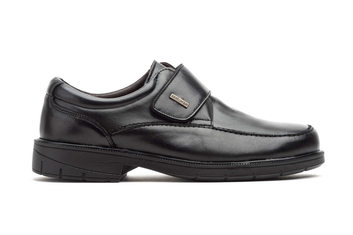 Zapatos de piel para hombre con cierre de velcro modelo SZ2016 Szpilman 3 Zapatos de piel para hombre con cierre de velcro modelo SZ2016 Szpilman - Imagen 3