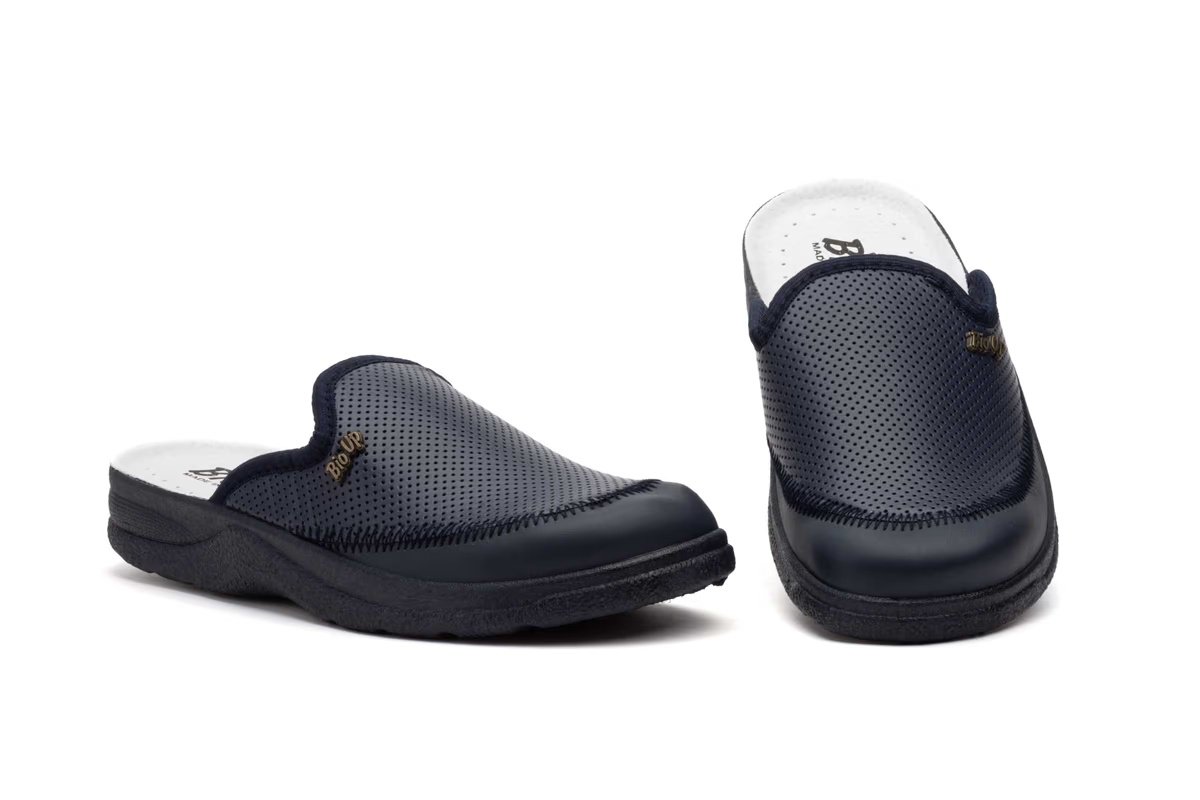 Zuecos de piel para hombre modelo TS653 Bioup