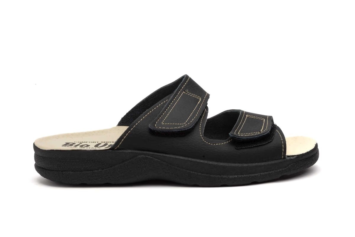 Sandalias de piel para hombre con cierre de velcro modelo TS680/R Bioup 3 Sandalias de piel para hombre con cierre de velcro modelo TS680/R Bioup - Image 3