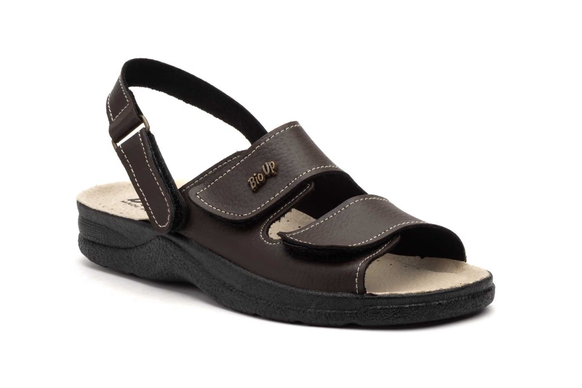 Sandalias de piel para hombre con cierre de velcro modelo TS680/S Bioup 2 Sandalias de piel para hombre con cierre de velcro modelo TS680/S Bioup - Image 2