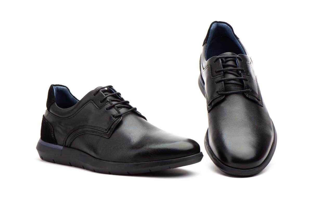 Zapatos de vestir de piel para hombre con cordones modelo TT231103B Iberico Shoes