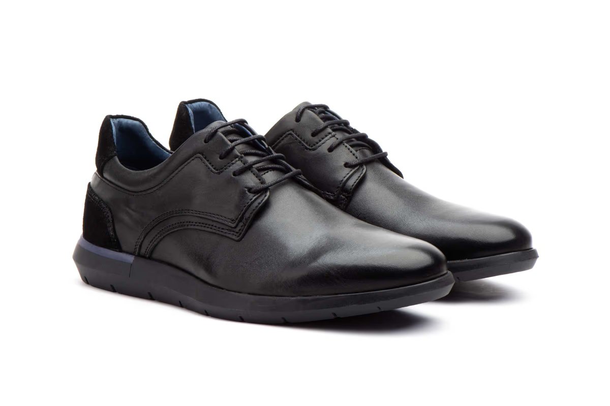 Zapatos de vestir de piel para hombre con cordones modelo TT231103B Iberico Shoes 5 Zapatos de vestir de piel para hombre con cordones modelo TT231103B Iberico Shoes - Imagen 5