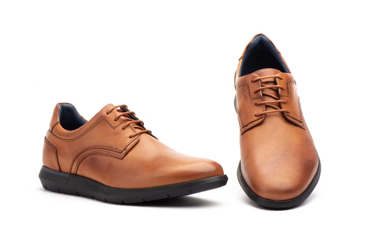 Zapatos de piel para hombre con cordones modelo TT231103A Iberico Shoes