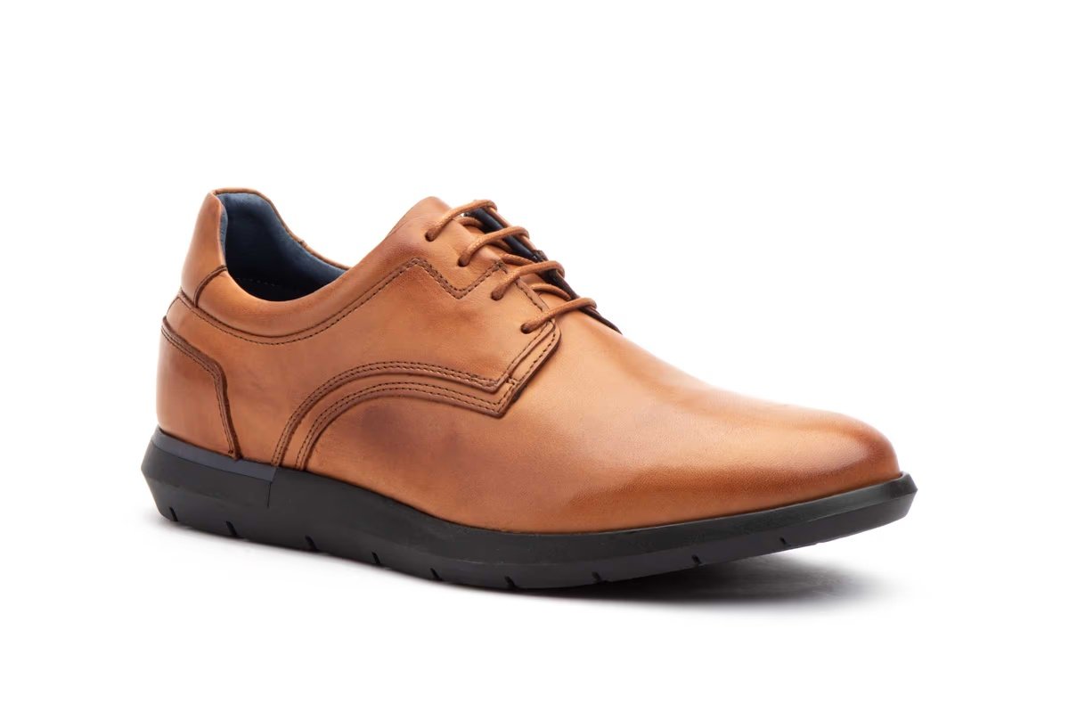 Zapatos de piel para hombre con cordones modelo TT231103A Iberico Shoes 2 Zapatos de piel para hombre con cordones modelo TT231103A Iberico Shoes - Imagen 2