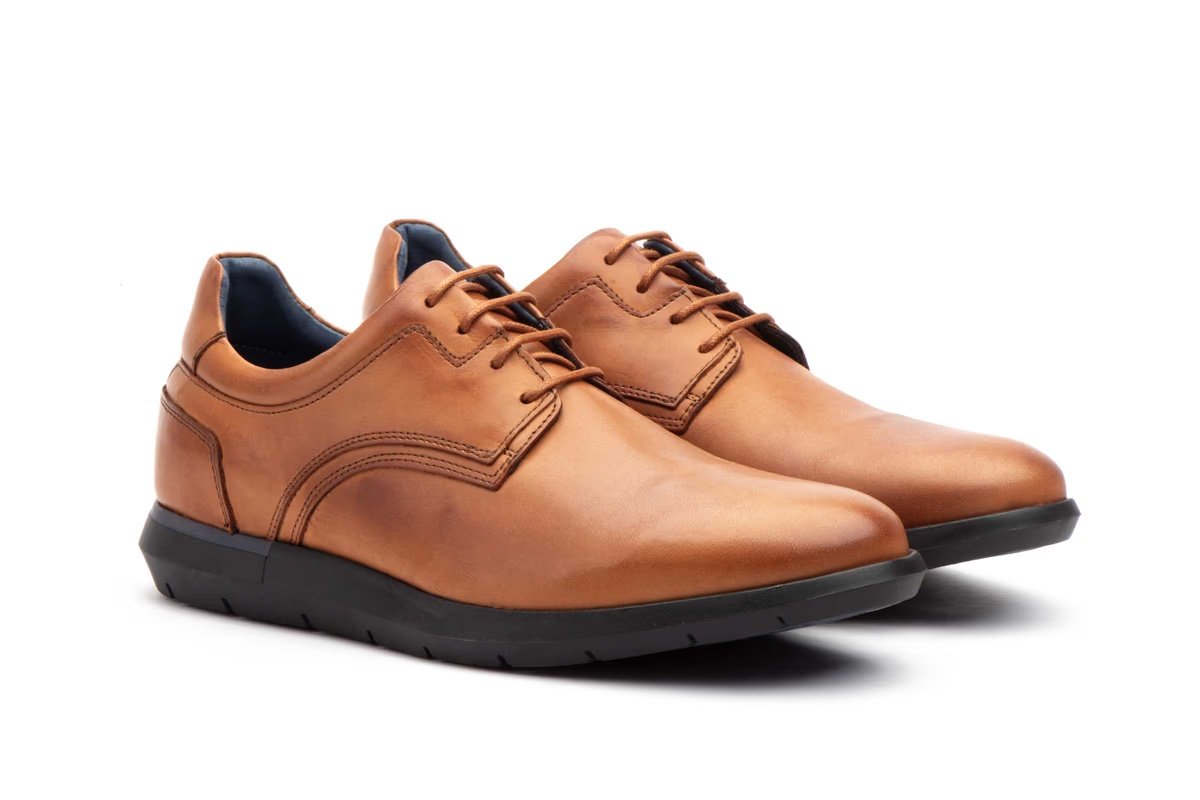 Zapatos de piel para hombre con cordones modelo TT231103A Iberico Shoes 5 Zapatos de piel para hombre con cordones modelo TT231103A Iberico Shoes - Imagen 5