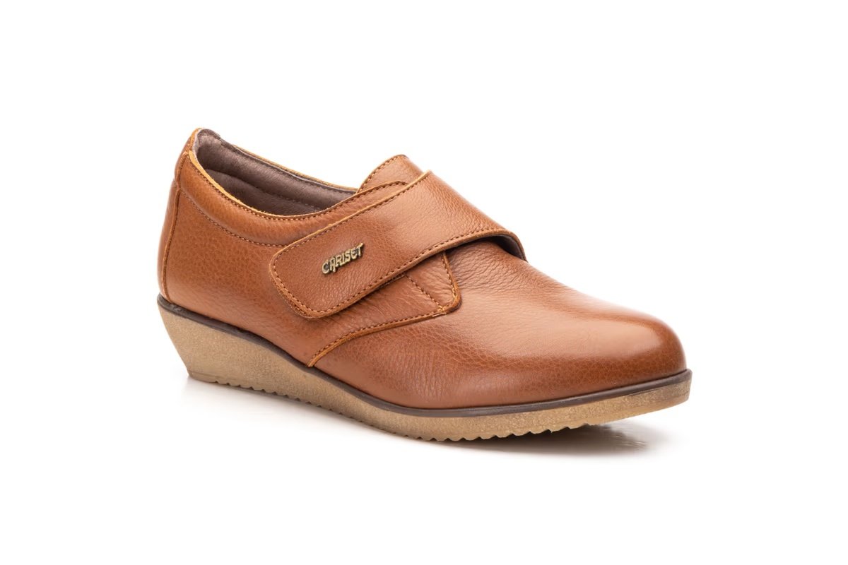 Zapatos Mujer Piel Cuero Velcro modelo AE391 Alto Estilo 2 Zapatos Mujer Piel Cuero Velcro modelo AE391 Alto Estilo - Imagen 2