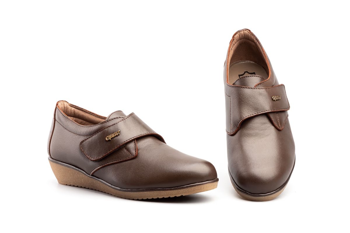 Zapatos Mujer Piel Cuero Velcro modelo AE391 Alto Estilo 5 Zapatos Mujer Piel Cuero Velcro modelo AE391 Alto Estilo - Imagen 5