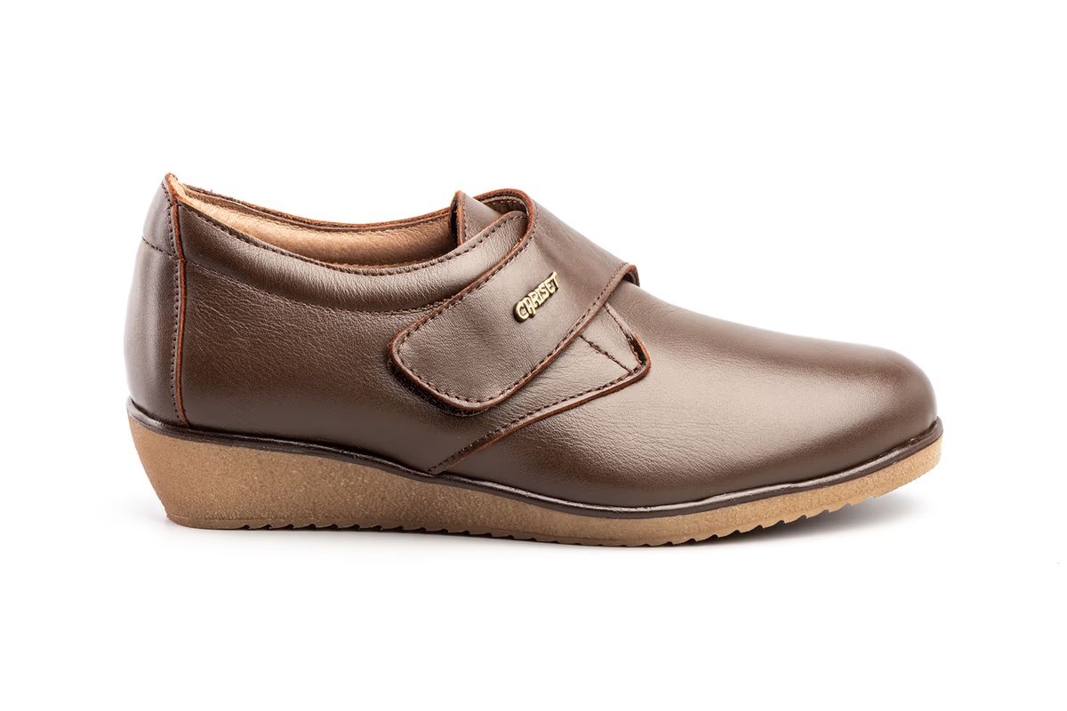 Zapatos Mujer Piel Cuero Velcro modelo AE391 Alto Estilo 7 Zapatos Mujer Piel Cuero Velcro modelo AE391 Alto Estilo - Imagen 7